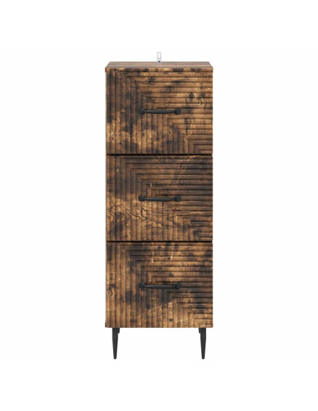 Mobile con Cassetti Rovere Fumo 33 x 34,5 x 89,5 cm