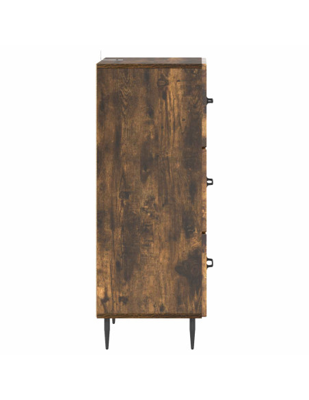 Mobile con Cassetti Rovere Fumo 33 x 34,5 x 89,5 cm