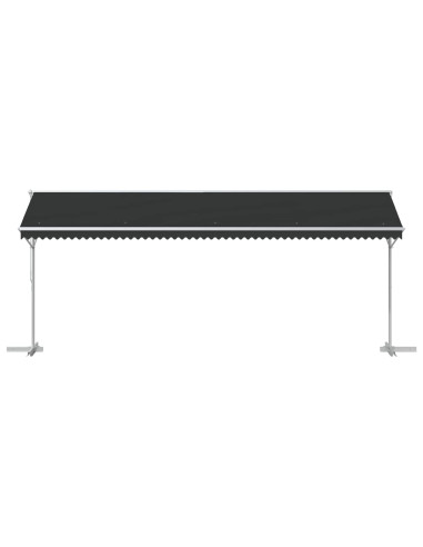 Tenda autoportante Antracite 6 x 3 m Poliestere