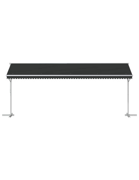 Tenda autoportante Antracite 6 x 3 m Poliestere
