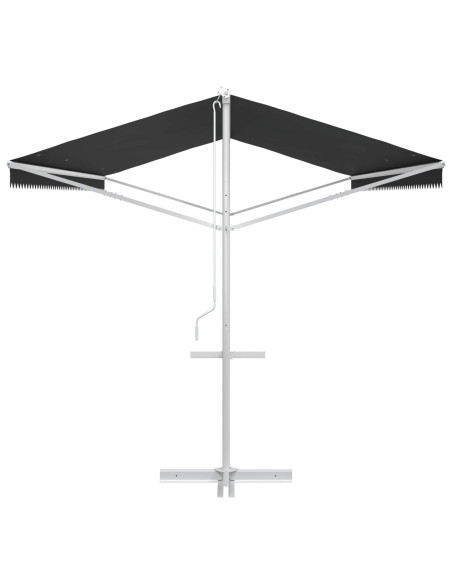Tenda autoportante Antracite 6 x 3 m Poliestere