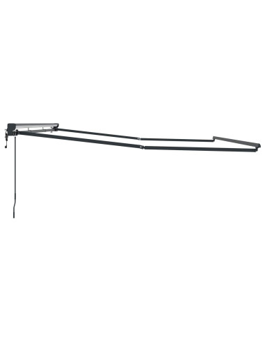 Struttura della tenda elettrica retrattile Antracite 5 × 3,5 m