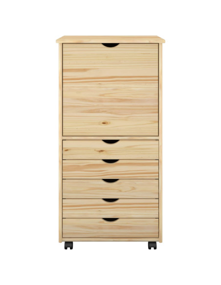 Mobile con Ruote con ruota Marrone 53 x 39 x 103 cm
