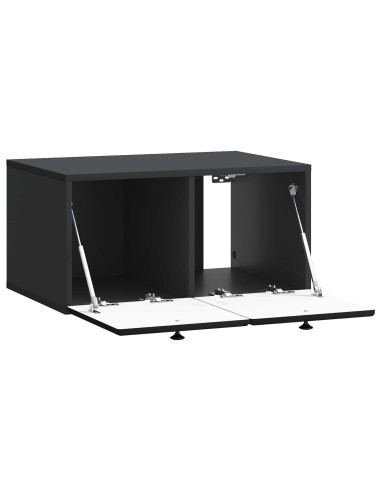 Mobile Porta TV da Muro Nero 59,5 x 41 x 30 cm