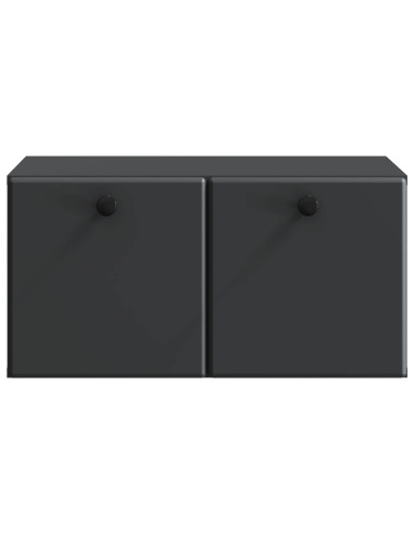 Mobile Porta TV da Muro Nero 59,5 x 41 x 30 cm