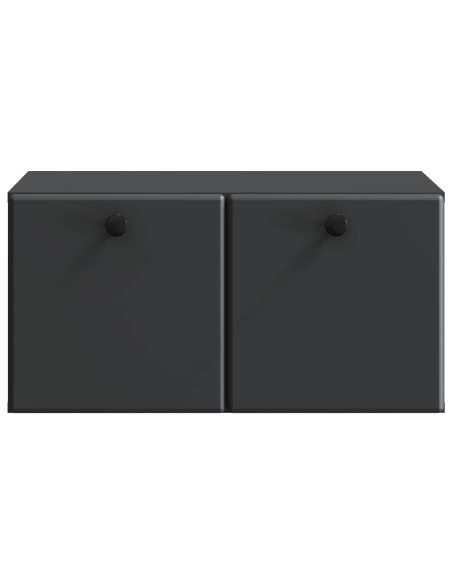 Mobile Porta TV da Muro Nero 59,5 x 41 x 30 cm