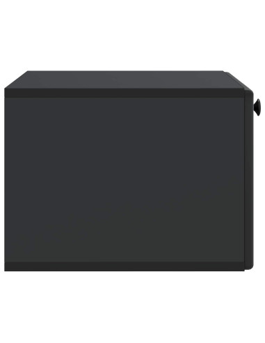 Mobile Porta TV da Muro Nero 59,5 x 41 x 30 cm