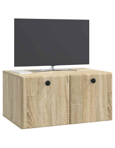 Mobile Porta TV da Muro Rovere Sonoma 59,5 x 41 x 30 cm 2