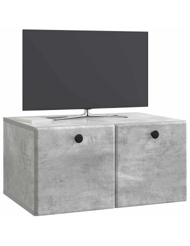 Mobile Porta TV da Muro Grigio Cemento 59,5 x 41 x 30 cm
