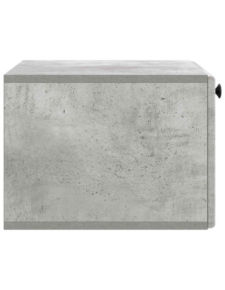 Mobile Porta TV da Muro Grigio Cemento 59,5 x 41 x 30 cm
