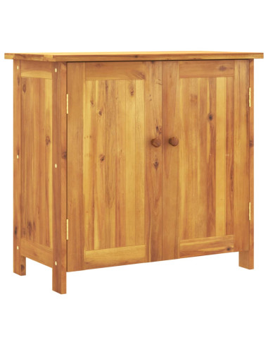 Mobile da Giardino75x35x70 cm in Legno Massello di Acacia