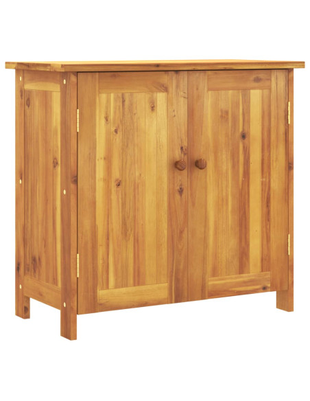 Mobile da Giardino75x35x70 cm in Legno Massello di Acacia