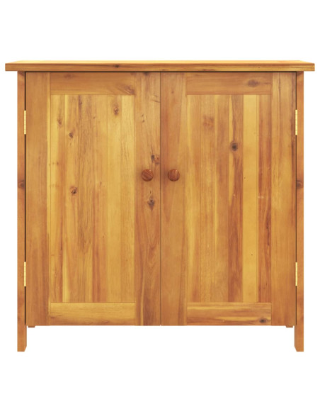 Mobile da Giardino75x35x70 cm in Legno Massello di Acacia