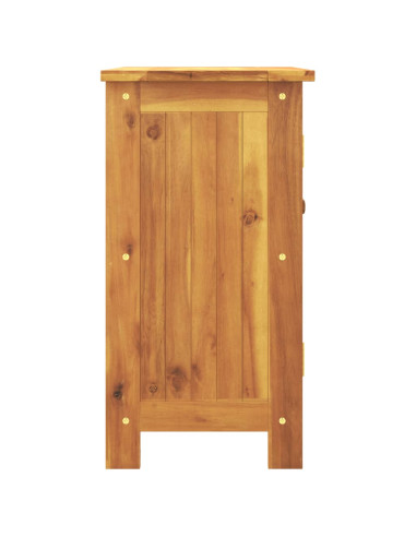Mobile da Giardino75x35x70 cm in Legno Massello di Acacia