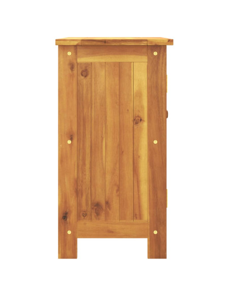 Mobile da Giardino75x35x70 cm in Legno Massello di Acacia