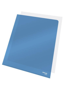 CF25 BUSTE L PVC CRISTAL LUCIDE BLU 2