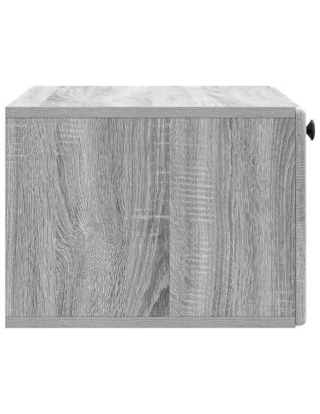 Mobile Porta TV da Muro Grigio Sonoma 59,5 x 41 x 30 cm