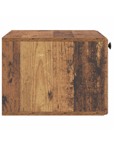 Mobile Porta TV da Muro Legno antico 59,5 x 41 x 30 cm