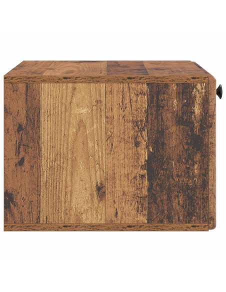 Mobile Porta TV da Muro Legno antico 59,5 x 41 x 30 cm
