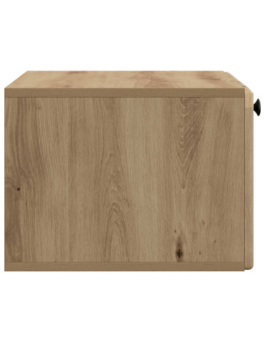 Mobile Porta TV da Muro Rovere Artigianale 59,5 x 41 x 30 cm