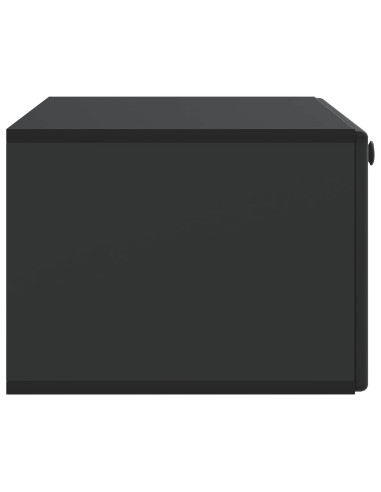 Mobile Porta TV da Muro Nero 78,5 x 41 x 30 cm
