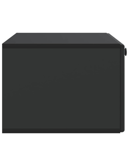 Mobile Porta TV da Muro Nero 78,5 x 41 x 30 cm