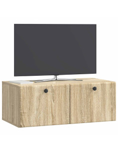 Mobile Porta TV da Muro Rovere Sonoma 78,5 x 41 x 30 cm 2