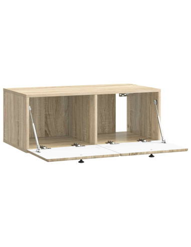 Mobile Porta TV da Muro Rovere Sonoma 78,5 x 41 x 30 cm