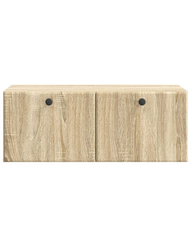 Mobile Porta TV da Muro Rovere Sonoma 78,5 x 41 x 30 cm