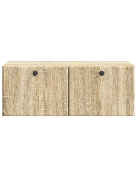 Mobile Porta TV da Muro Rovere Sonoma 78,5 x 41 x 30 cm