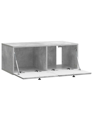 Mobile Porta TV da Muro Grigio Cemento 78,5 x 41 x 30 cm