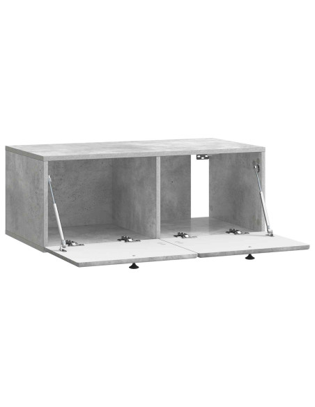 Mobile Porta TV da Muro Grigio Cemento 78,5 x 41 x 30 cm