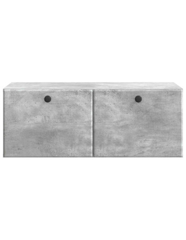 Mobile Porta TV da Muro Grigio Cemento 78,5 x 41 x 30 cm