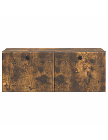 Mobile Porta TV da Muro Rovere Fumo 78,5 x 41 x 30 cm