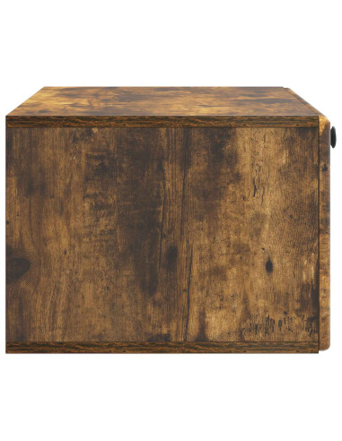 Mobile Porta TV da Muro Rovere Fumo 78,5 x 41 x 30 cm