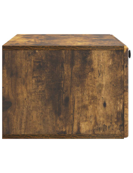 Mobile Porta TV da Muro Rovere Fumo 78,5 x 41 x 30 cm
