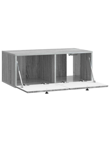 Mobile Porta TV da Muro Grigio Sonoma 78,5 x 41 x 30 cm