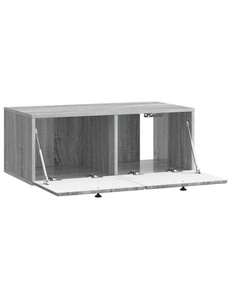 Mobile Porta TV da Muro Grigio Sonoma 78,5 x 41 x 30 cm