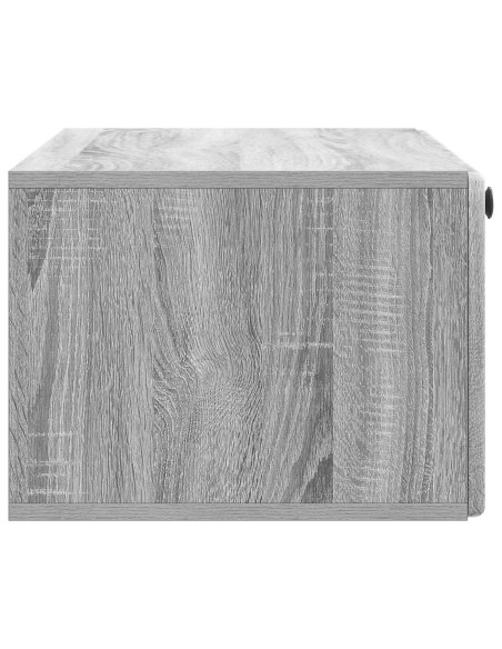 Mobile Porta TV da Muro Grigio Sonoma 78,5 x 41 x 30 cm