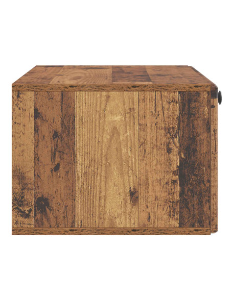 Mobile Porta TV da Muro Legno antico 78,5 x 41 x 30 cm