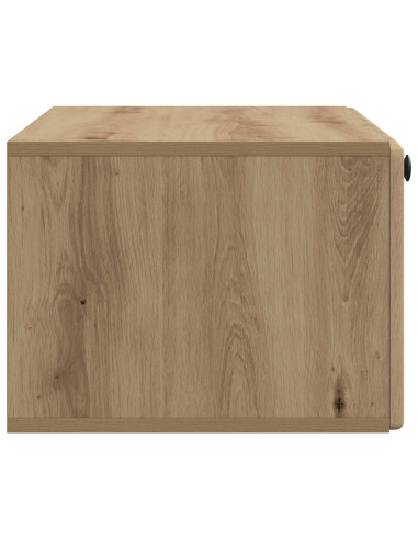 Mobile Porta TV da Muro Rovere Artigianale 78,5 x 41 x 30 cm