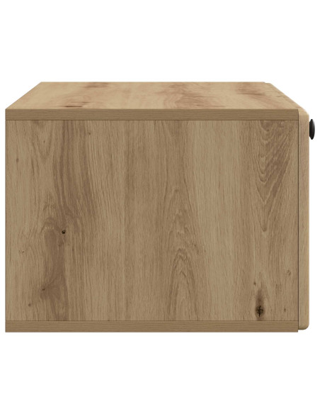 Mobile Porta TV da Muro Rovere Artigianale 78,5 x 41 x 30 cm
