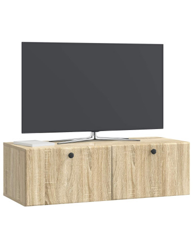 Mobile Porta TV da Muro Rovere Sonoma 98 x 41 x 30 cm