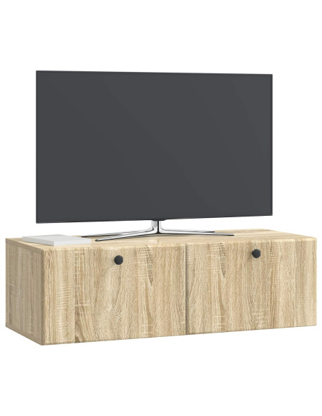 Mobile Porta TV da Muro Rovere Sonoma 98 x 41 x 30 cm