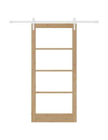 Porta scorrevole ORKDAL Naturale 93 x 202 cm