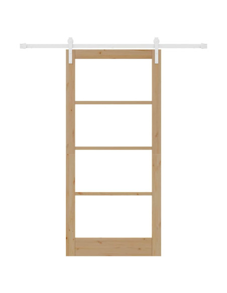 Porta scorrevole ORKDAL Naturale 93 x 202 cm