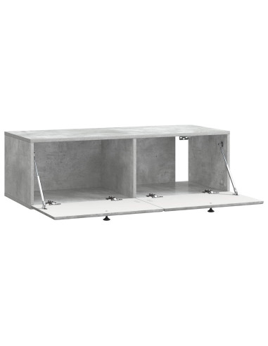 Mobile Porta TV da Muro Grigio Cemento 98 x 41 x 30 cm