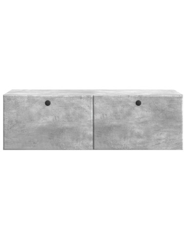 Mobile Porta TV da Muro Grigio Cemento 98 x 41 x 30 cm