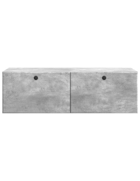 Mobile Porta TV da Muro Grigio Cemento 98 x 41 x 30 cm