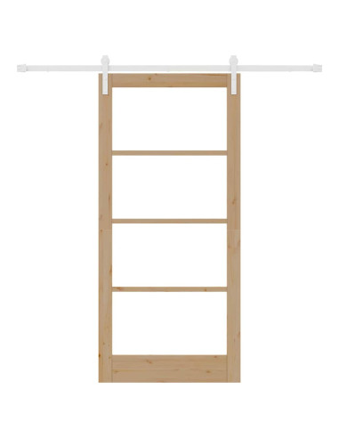 Porta scorrevole ORKDAL Naturale 93 x 202 cm